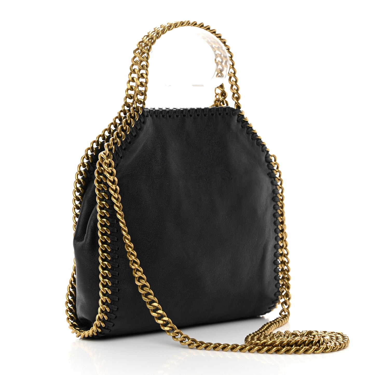 Eco Alter Nappa Tiny Falabella Tote Black