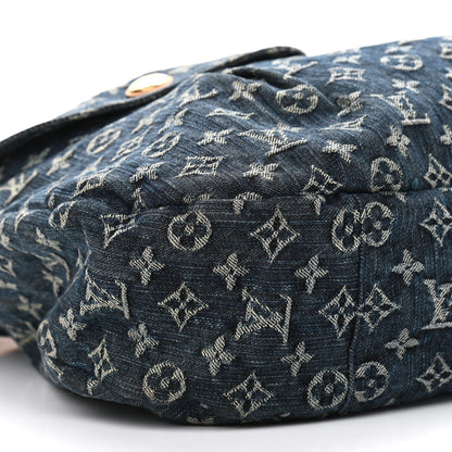 Louis Vuitton Denim Daily GM Gris Blue 9 of 11
