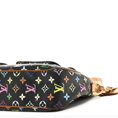 Louis Vuitton Monogram Multicolor Lodge GM Black 9 of 12
