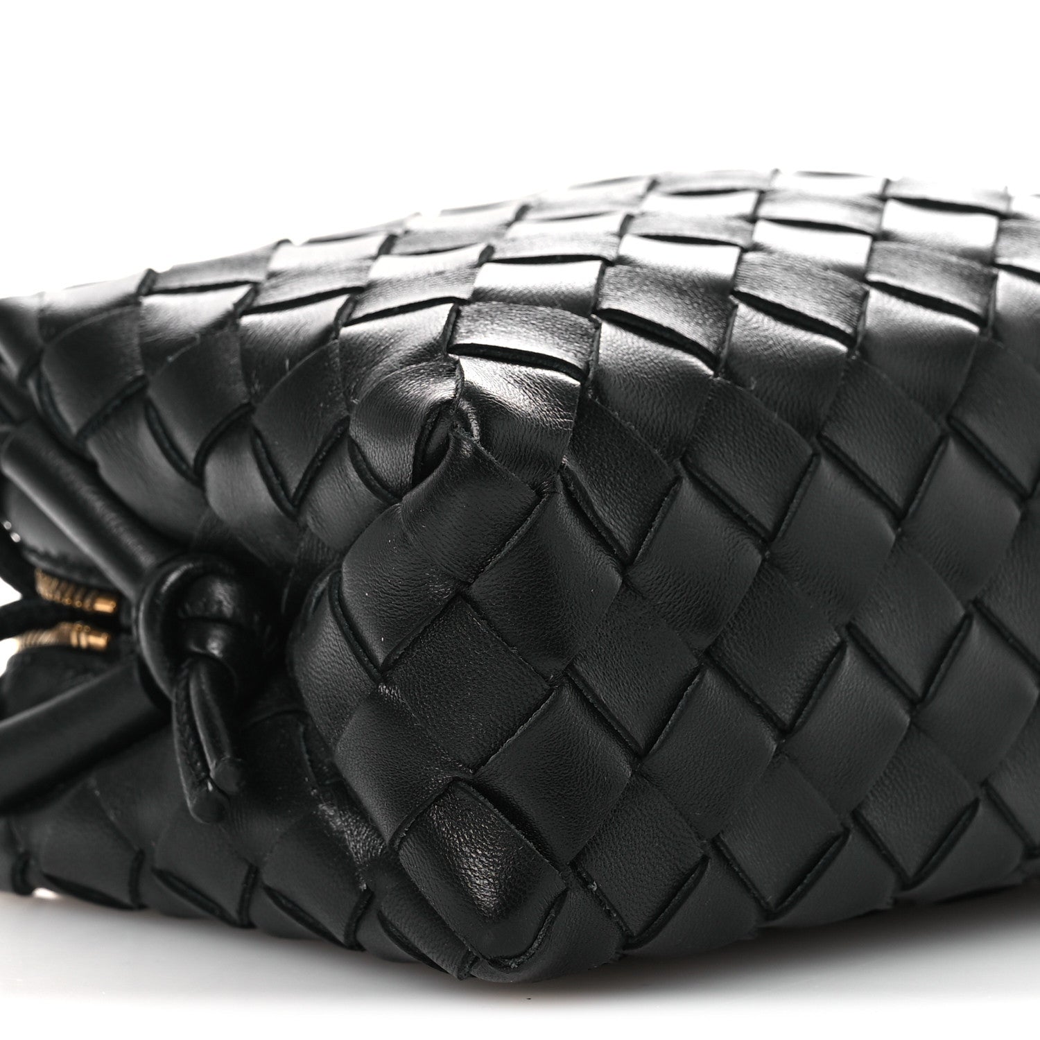 Bottega Veneta Nappa Intrecciato Mini Loop Camera Bag Black 8 of 9