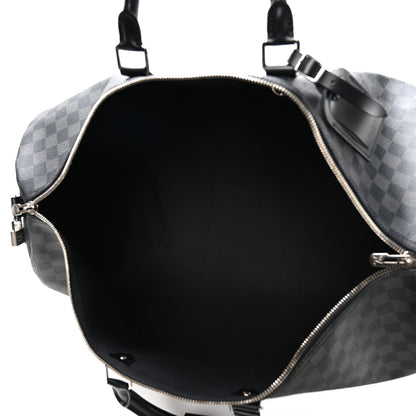 Louis Vuitton Damier Graphite Keepall Bandouliere 55 5 of 10