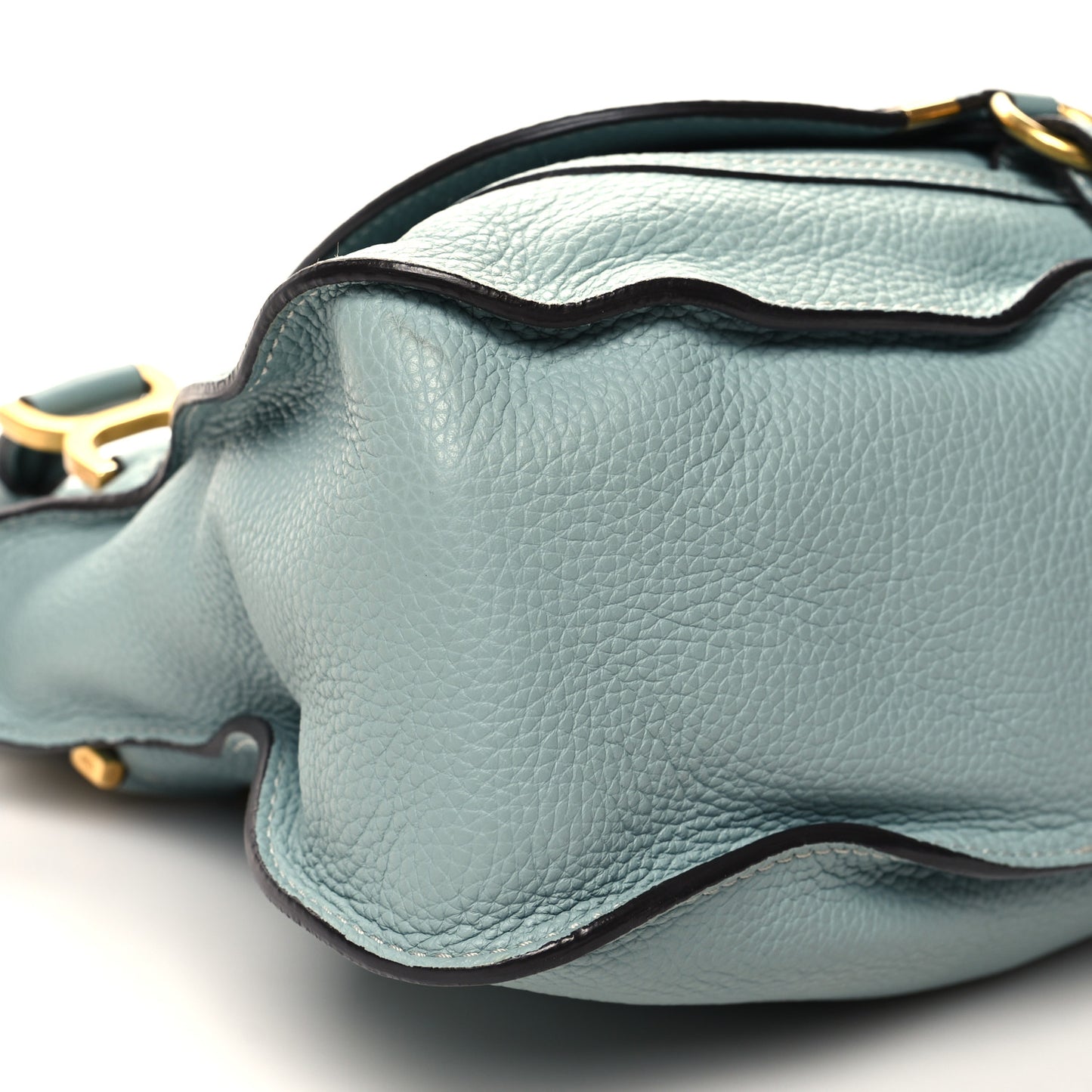 Calfskin Medium Marcie Satchel Faded Blue