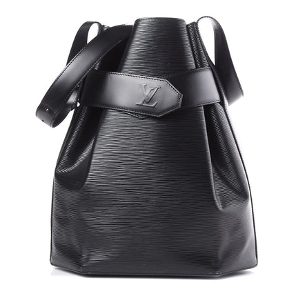 Louis Vuitton Epi Sac D'Epaule GM Black 1 of 19