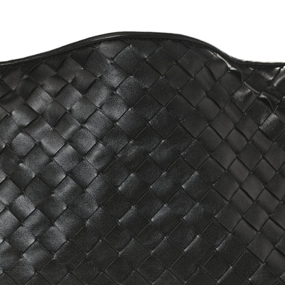 Bottega Veneta Calfskin Intrecciato Small Hop Black 8 of 10