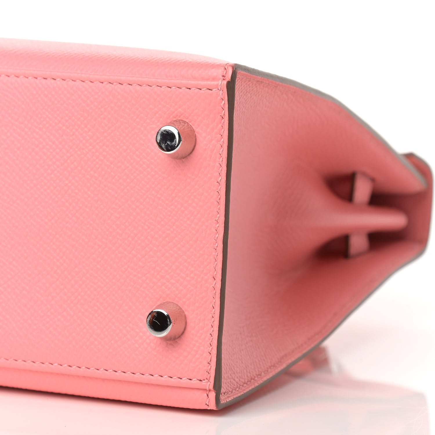 Hermes Epsom Kelly Sellier 25 Rose Confetti 9 of 11