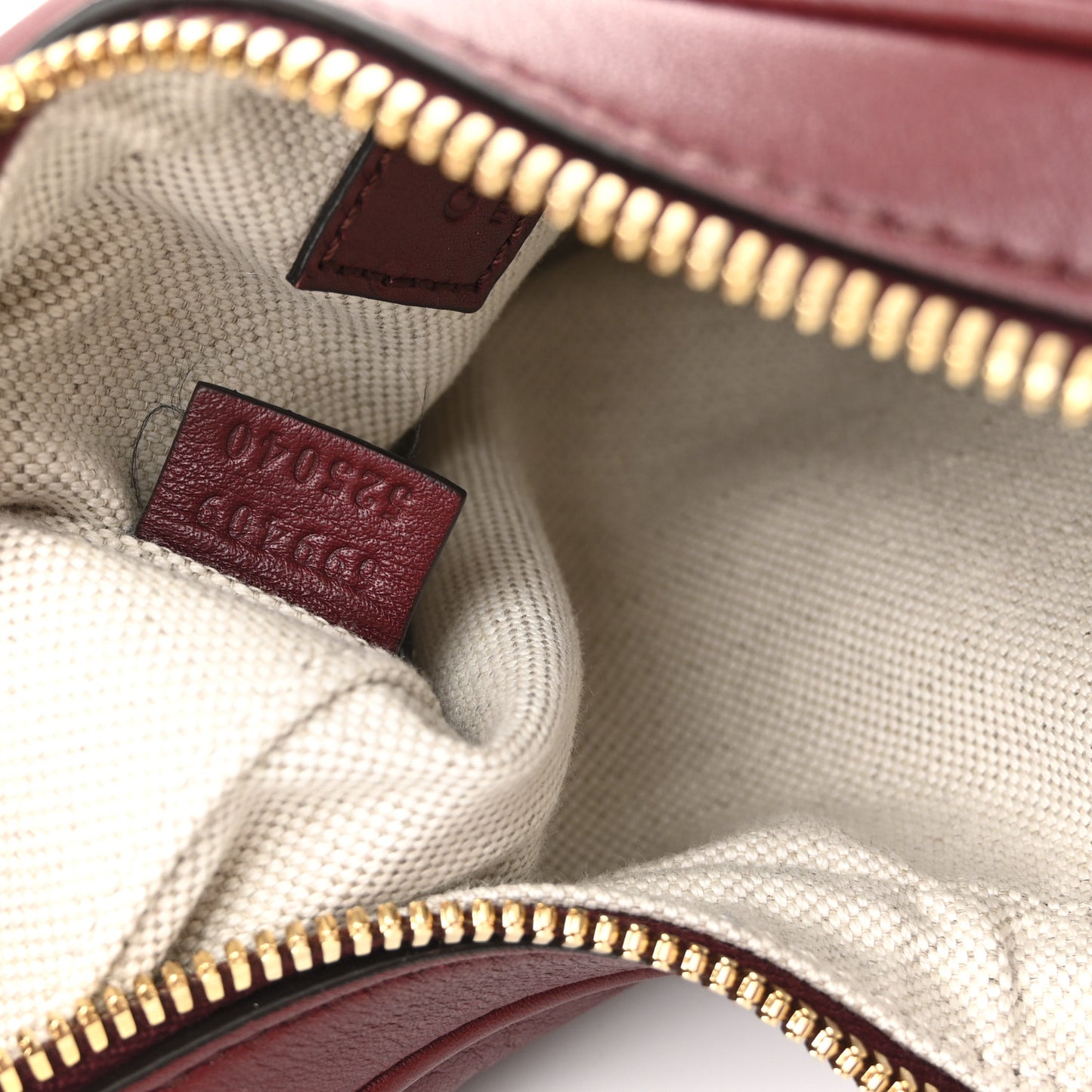 Aria Calfskin Web Small Attache Shoulder Bag Rosso Ancora