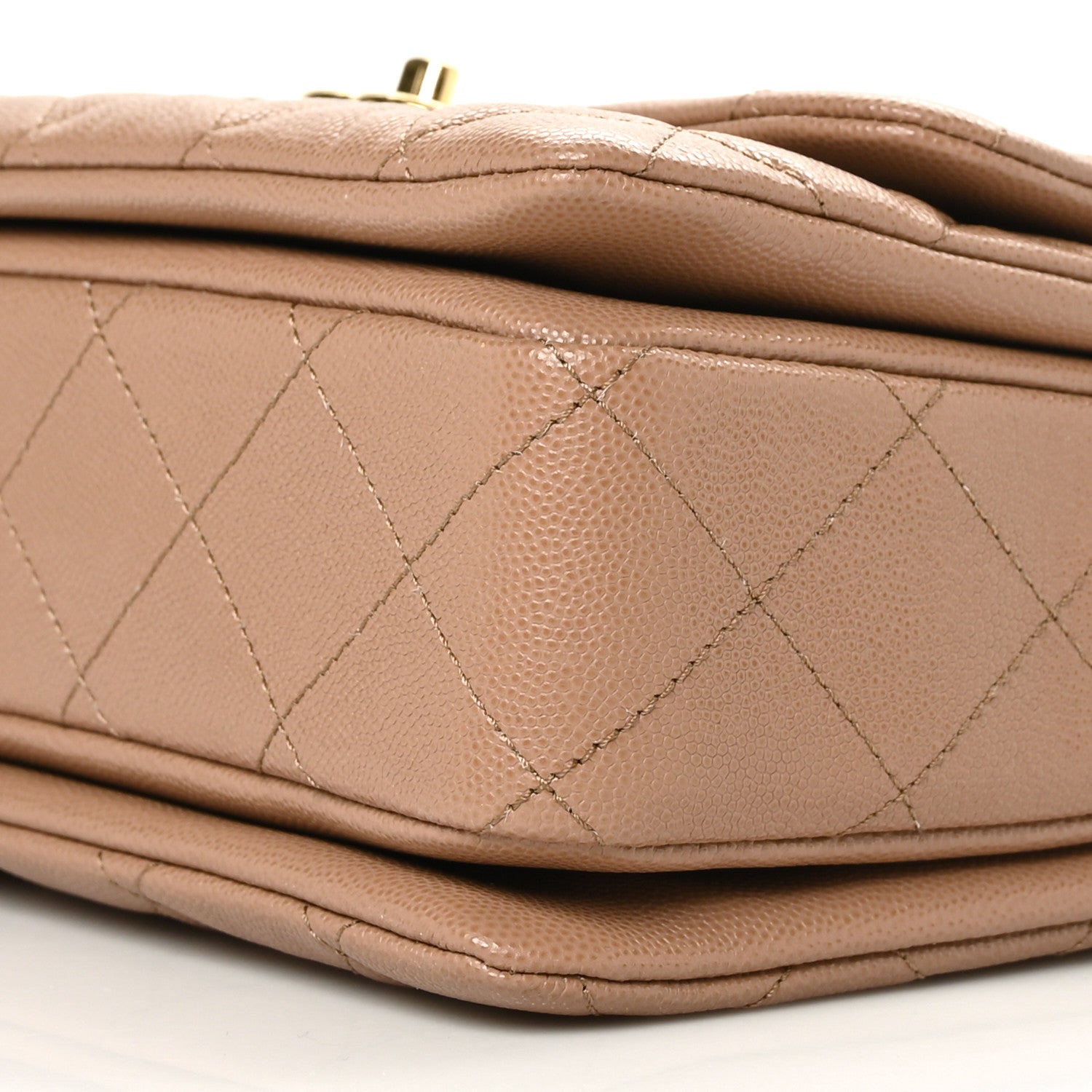 Chanel Caviar Quilted Coco First Flap Beige 9 of 9
