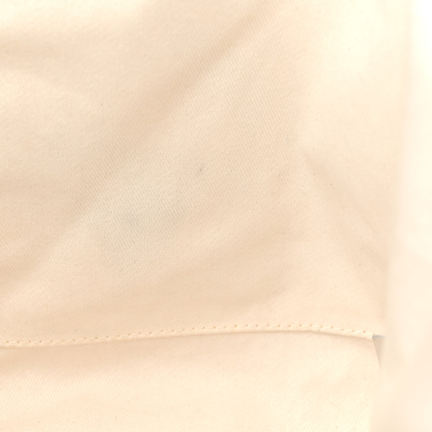 Canvas Pearl Medium Deauville Tote Ecru Beige