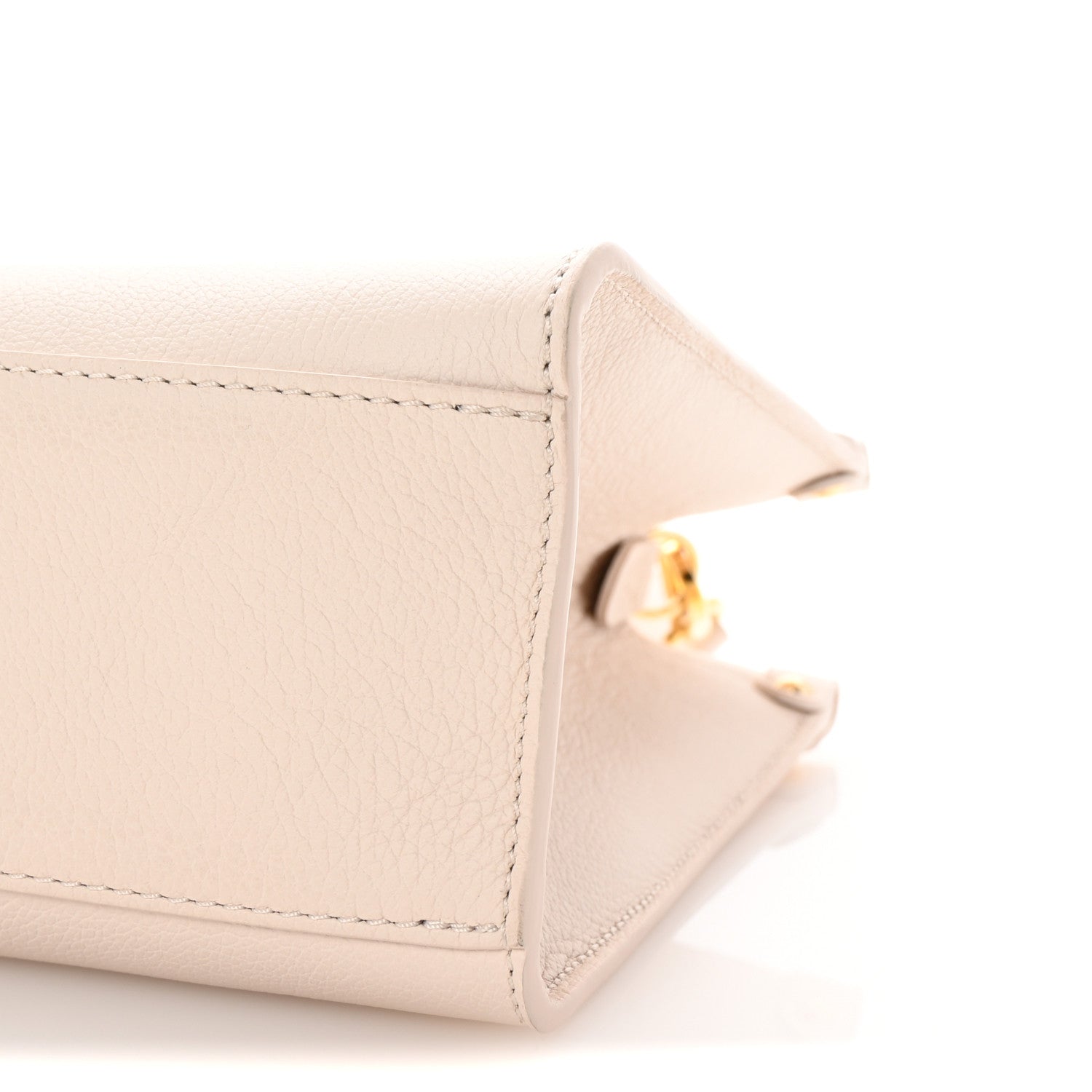 Louis Vuitton Calfskin Lock & Go Tote Quartz 9 of 9
