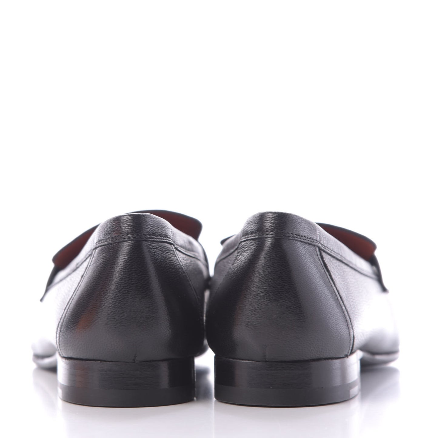 Goatskin Paris Loafers 38.5 Black
