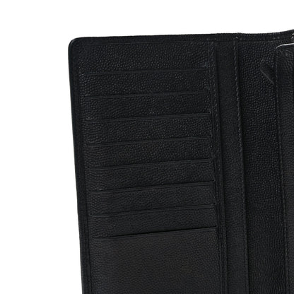 Chanel Caviar Sevruga Yen Wallet Black 7 of 8