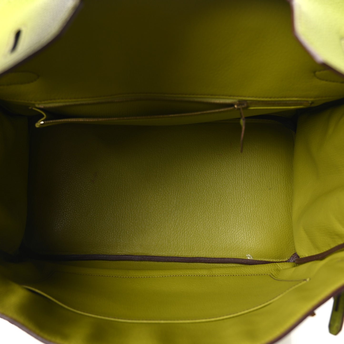 Togo Birkin 35 Vert Anis