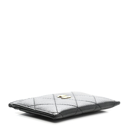 Chanel Caviar Quilted Card Holder Black 4 of 9