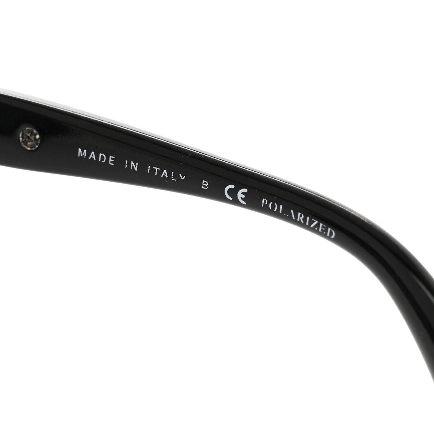 Chanel Acetate Polarized Bijou Cat Eye Sunglasses 5354 Black 6 of 6