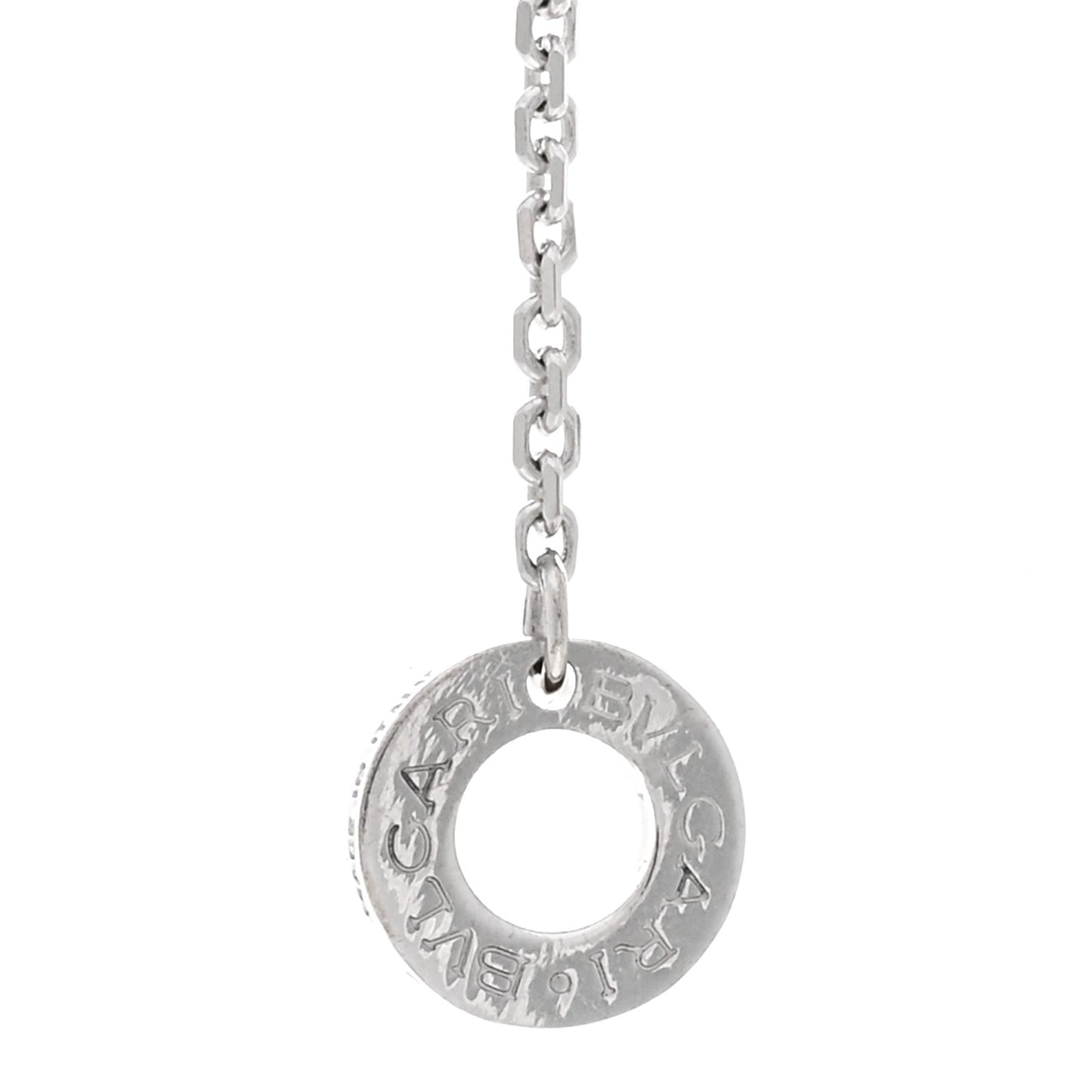 18K White Gold Diamond Divas' Dream Pave Necklace