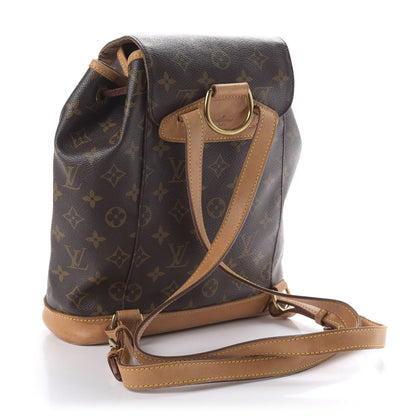 Louis Vuitton Monogram Montsouris MM Backpack 2 of 12