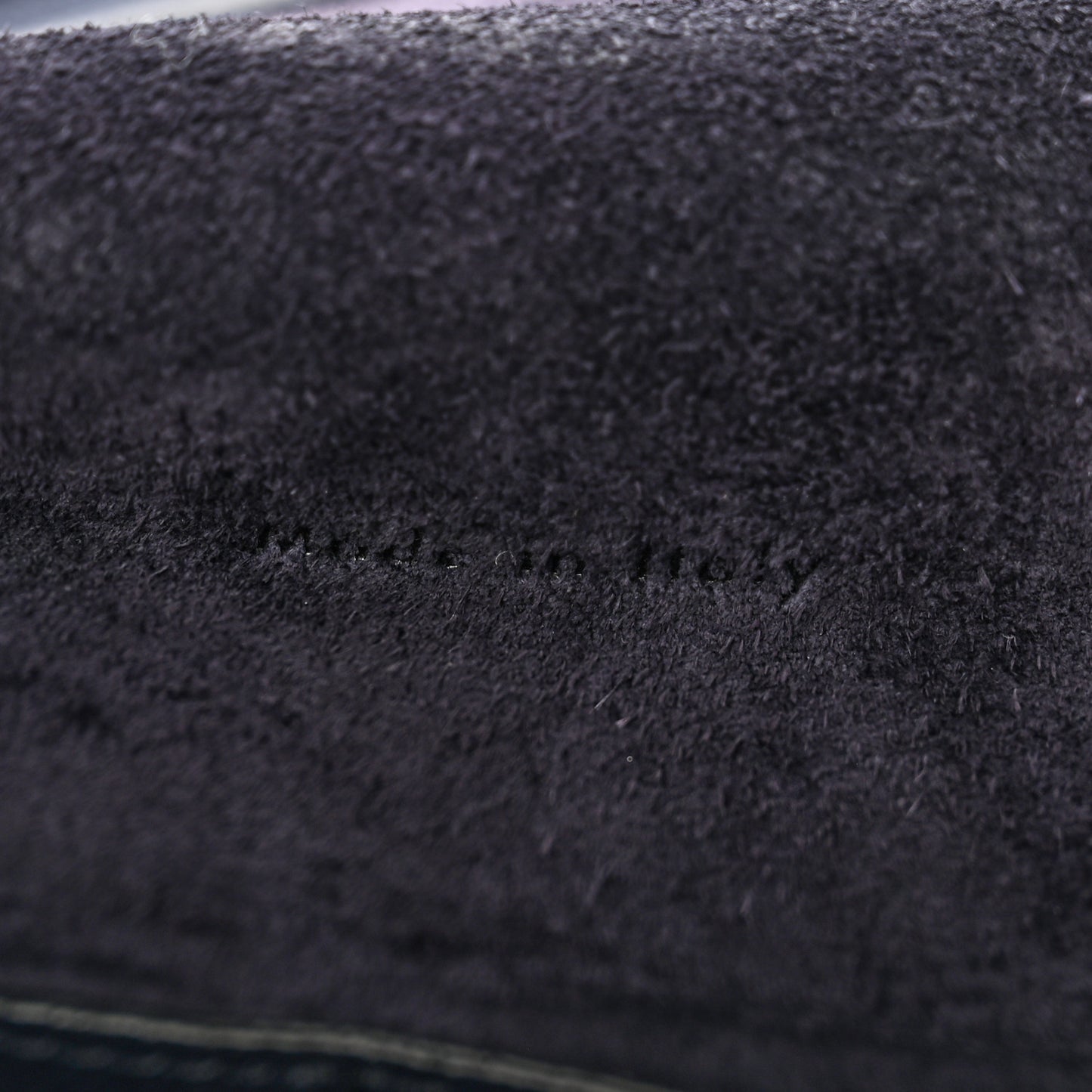 Grained Calfskin Mini Belt Bag Black