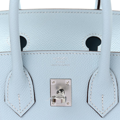 Hermes Epsom Birkin Sellier 25 Bleu Brume 6 of 11