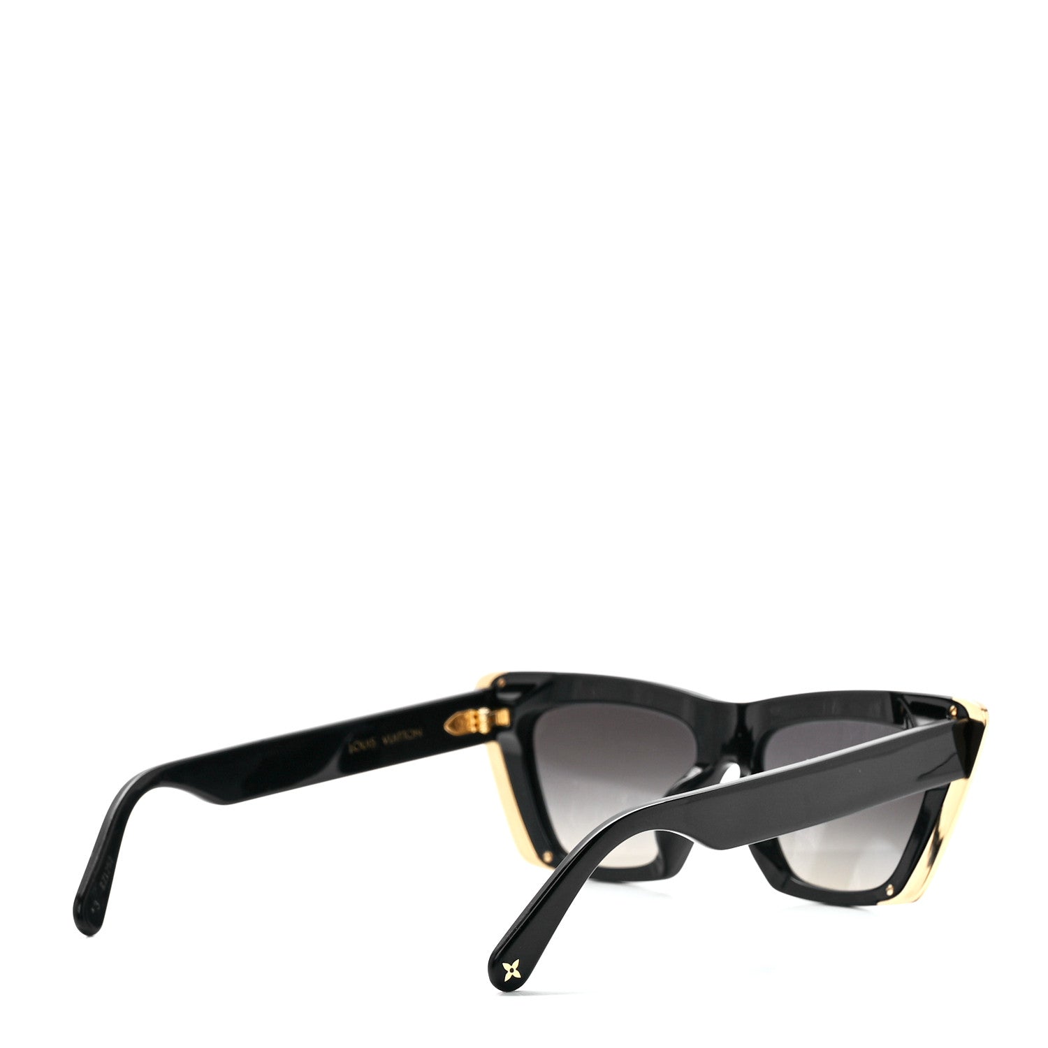 Louis Vuitton Acetate LV Moon Cat Eye Sunglasses Z1655W Black 4 of 9