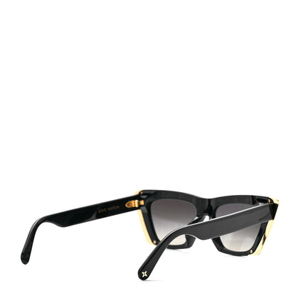 Louis Vuitton Acetate LV Moon Cat Eye Sunglasses Z1655W Black 4 of 9