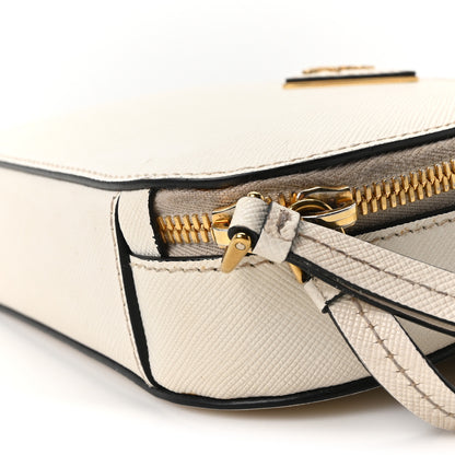 Prada Saffiano Lux Odette Belt Bag White 9 of 13