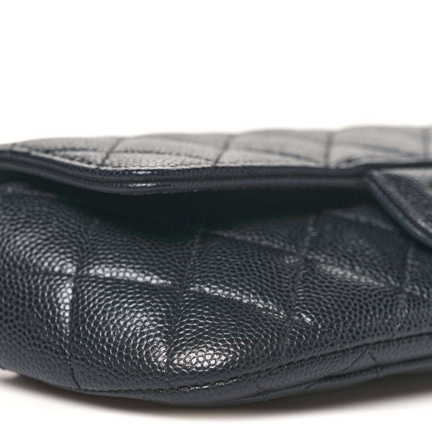 Chanel Caviar Quilted Glasses Case With Chain Black 10 of 11