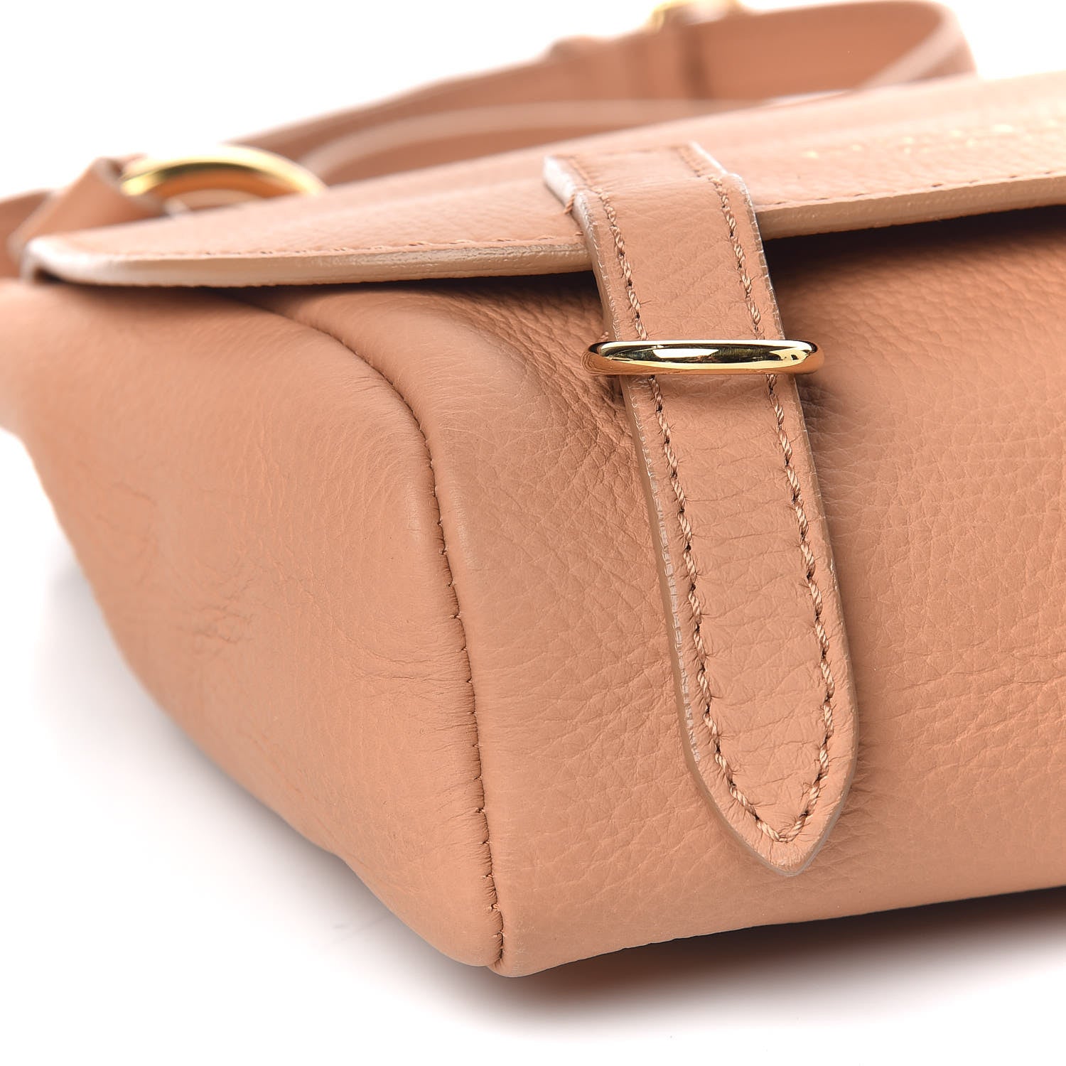 Burberry Deerskin The Bridle Crossbody Pale Clementine 7 of 11