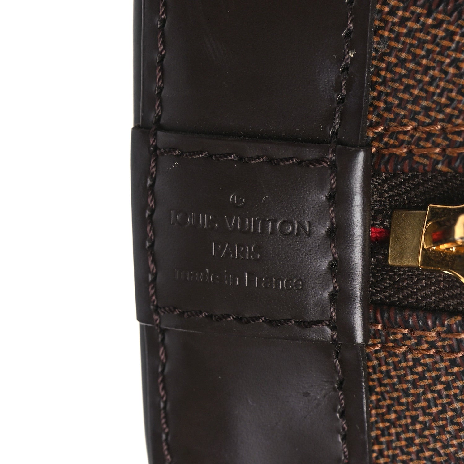 Louis Vuitton Damier Ebene Alma BB 6 of 9