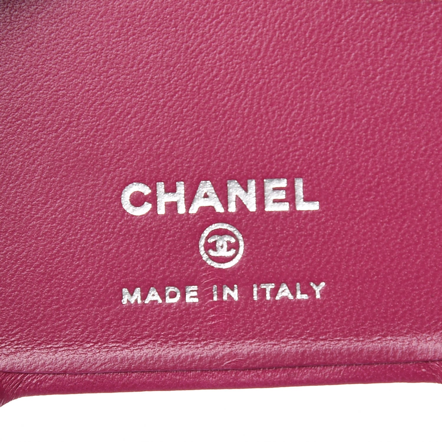 Chanel Lambskin Quilted iPhone X Coco Tech Case Fuchsia 6 of 8