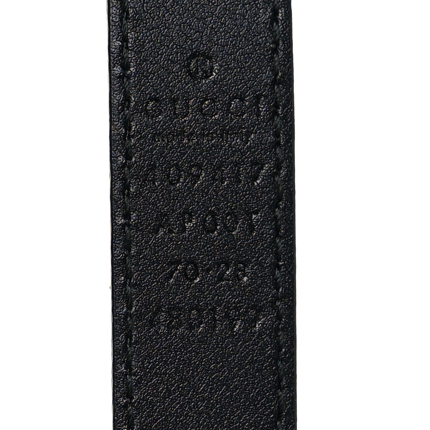 Gucci Calfskin Double G 20mm Belt 70 28 Black 3 of 6