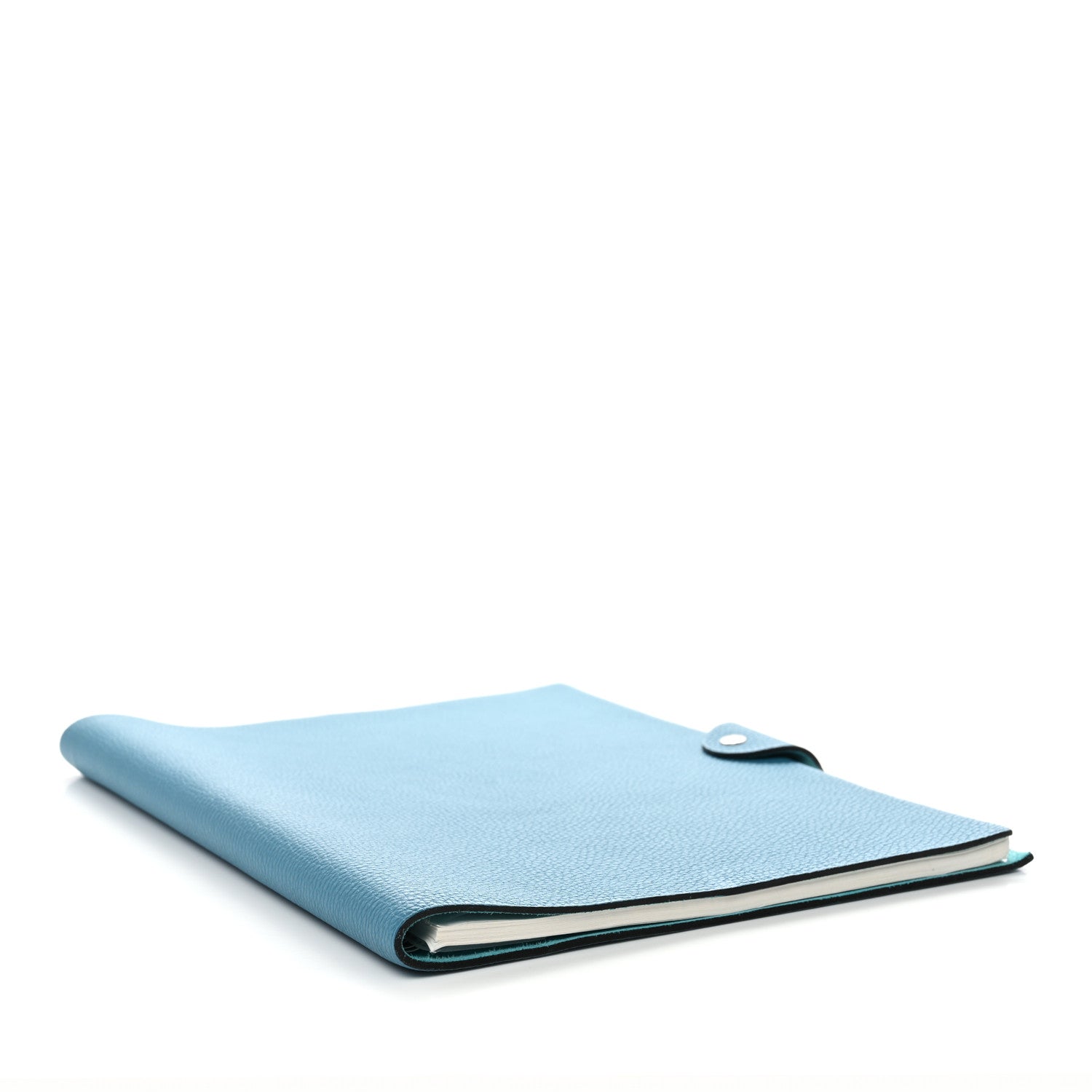 Hermes Togo Ulysse GM Notebook Cover Turquoise 4 of 7