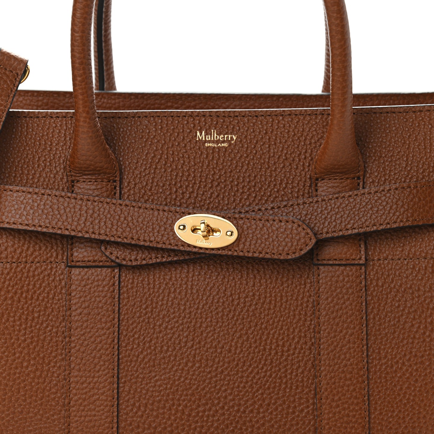 Classic Grain Small Bayswater Zip Tote Oak