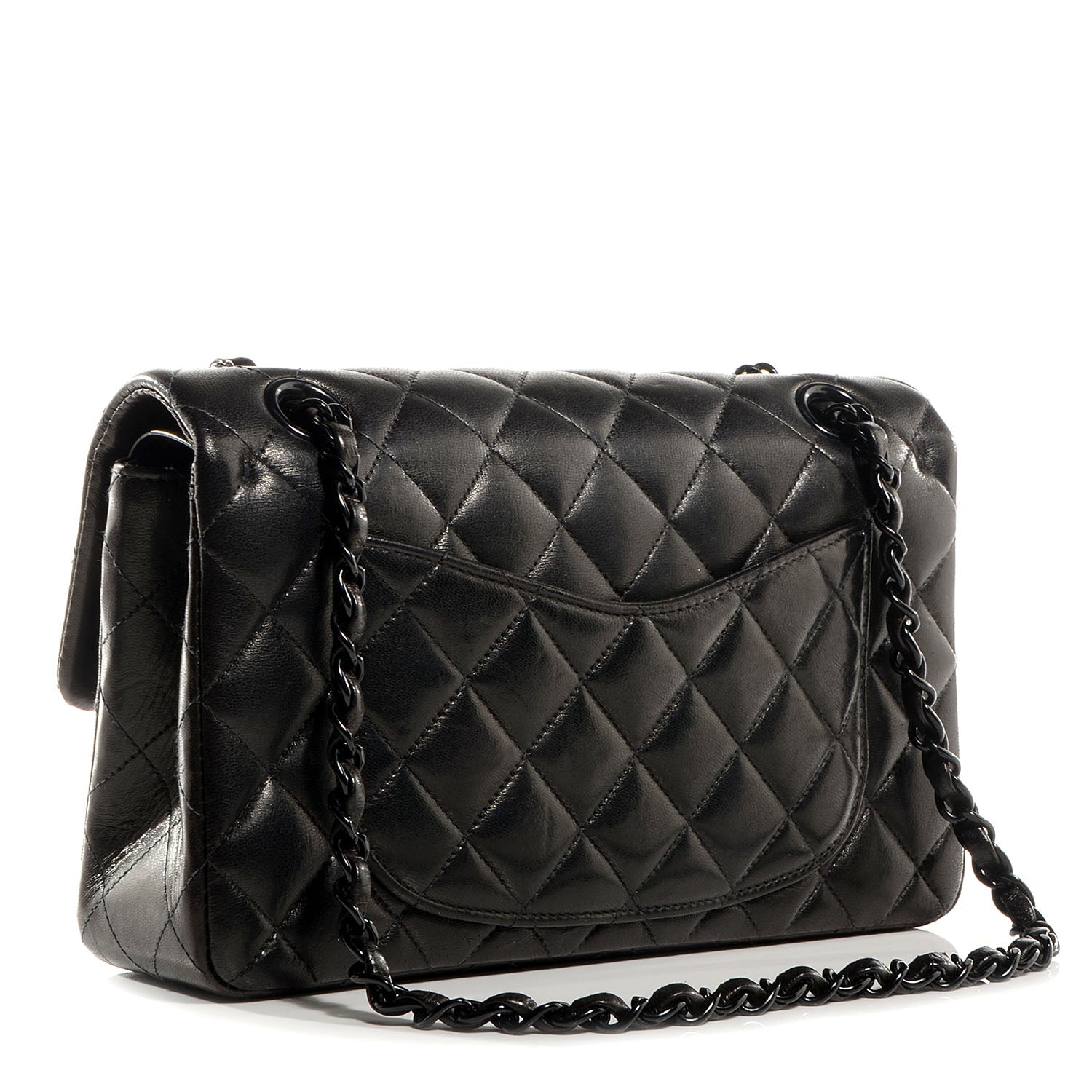 Chanel Lambskin Small Double Flap So Black 3 of 9