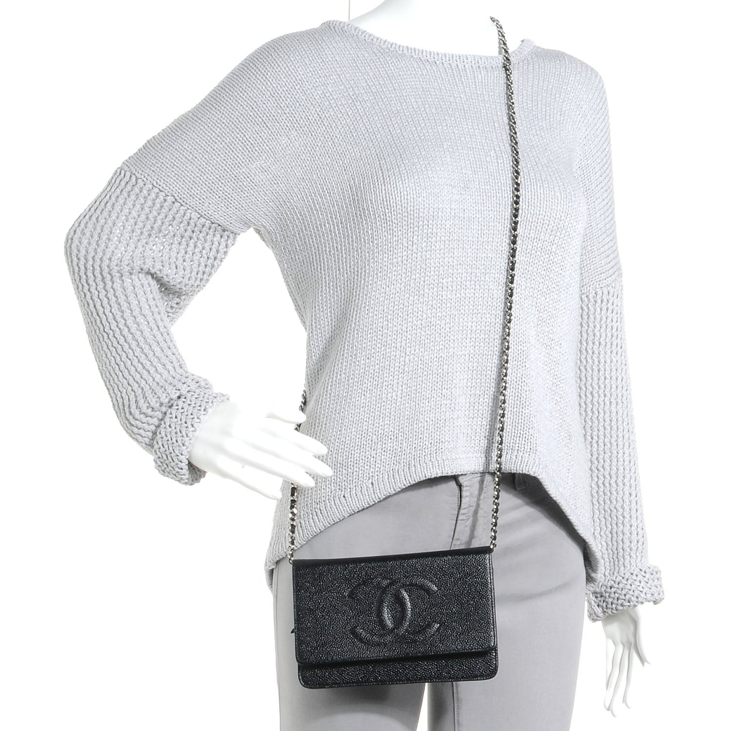 Caviar Wallet on Chain WOC Black
