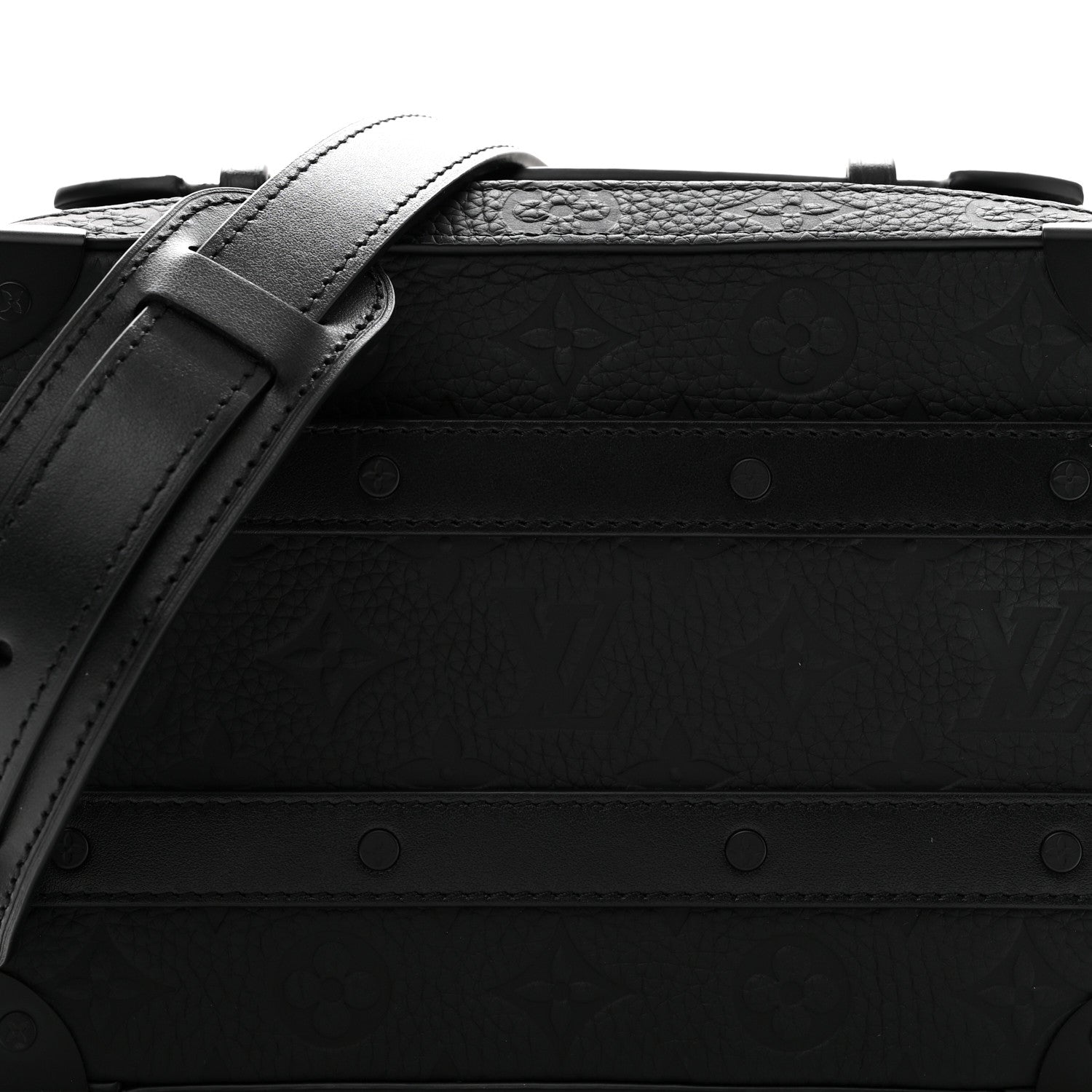 Louis Vuitton Taurillon Monogram Soft Trunk Black 7 of 11