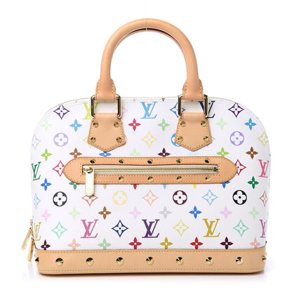 Louis Vuitton Monogram Multicolor Alma White 1 of 9