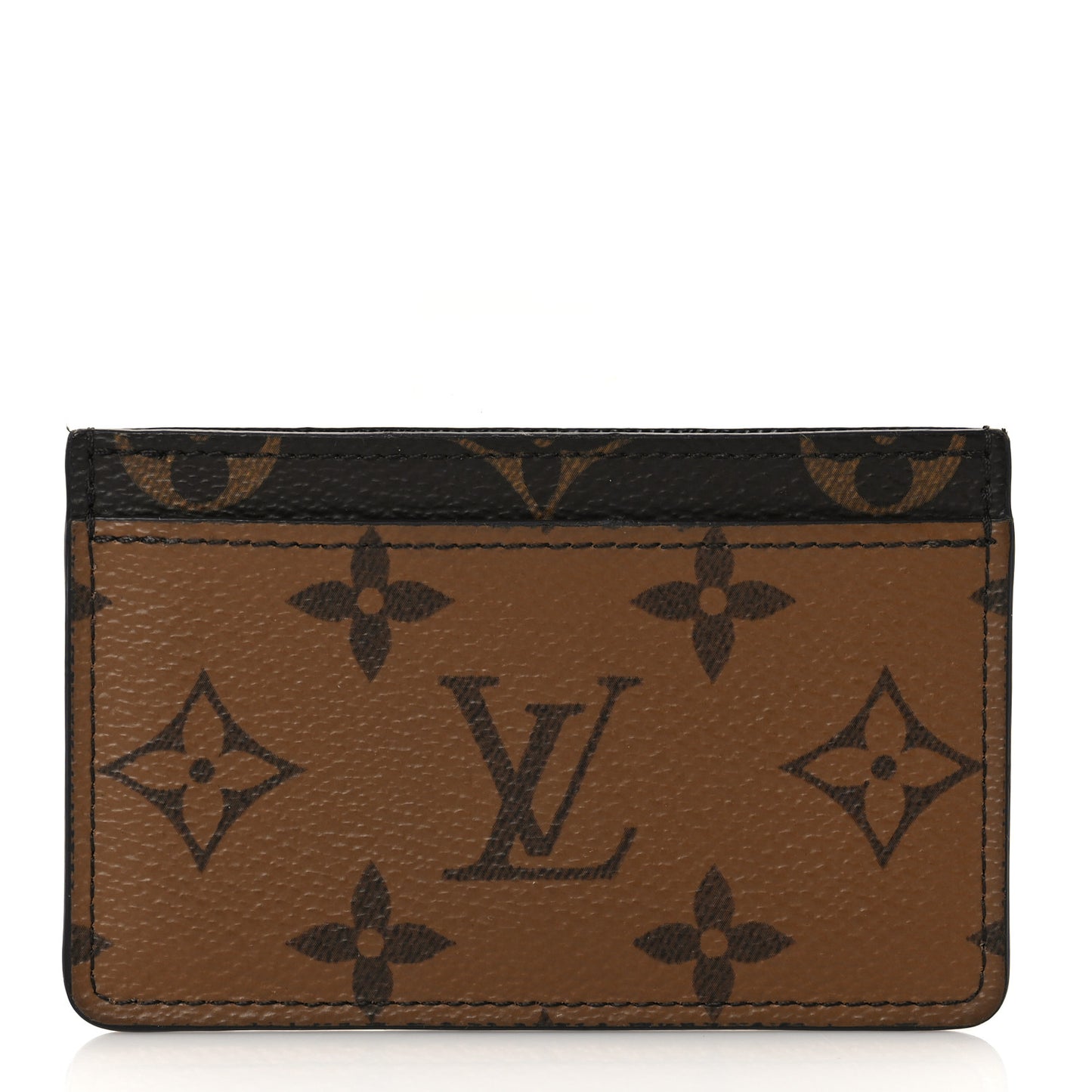Reverse Monogram Card Holder