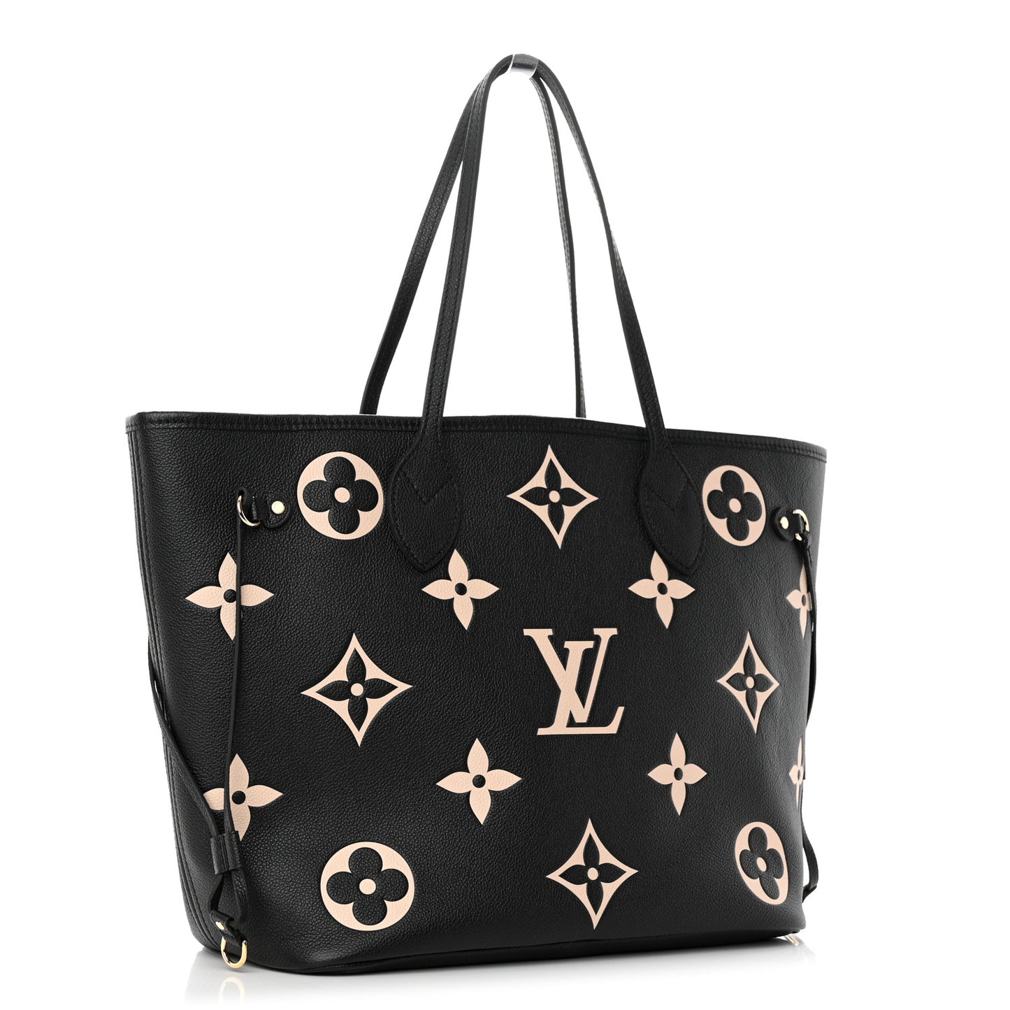 Empreinte Monogram Giant Neverfull MM Black Beige