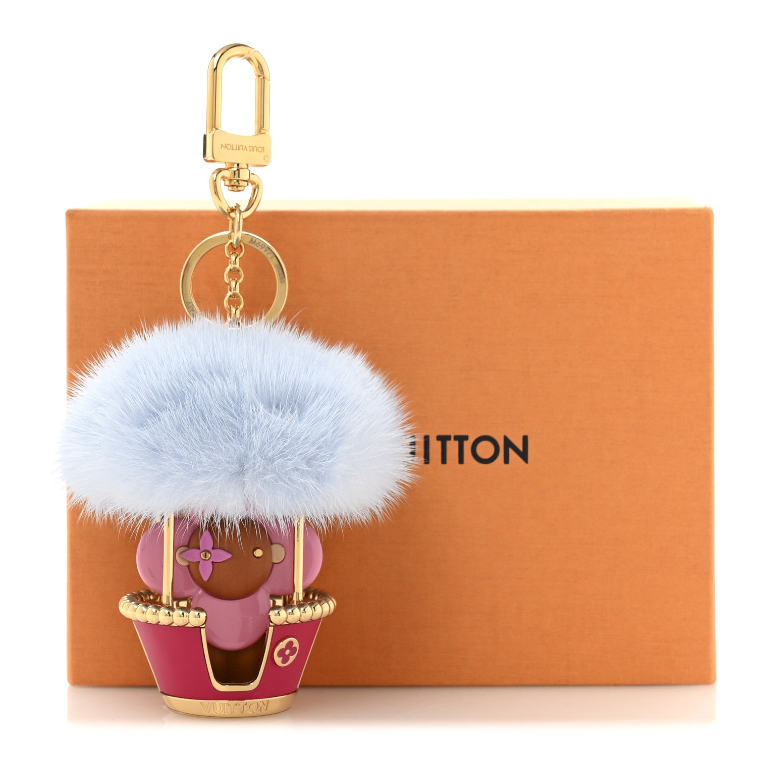 Louis Vuitton Mink Fur Fun Fair Big Wheel Bag Charm Key Holder 5 of 5
