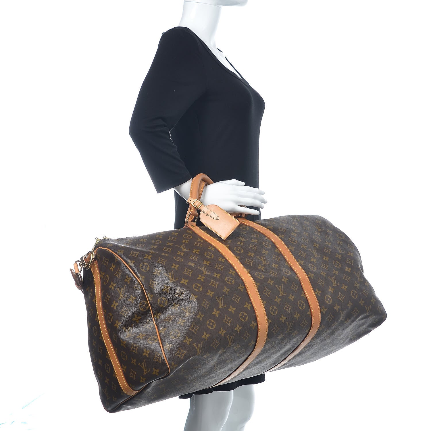 Louis Vuitton Monogram Keepall Bandouliere 60 2 of 16