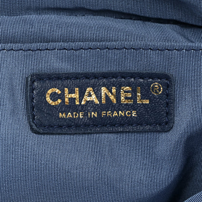Chanel Denim Quilted Small Mood Bucket With Chain Blue Multicolor 6 of 9
