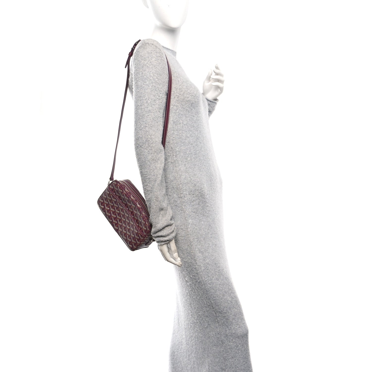 Goyard Goyardine Sac Cap Vert Burgundy 2 of 10