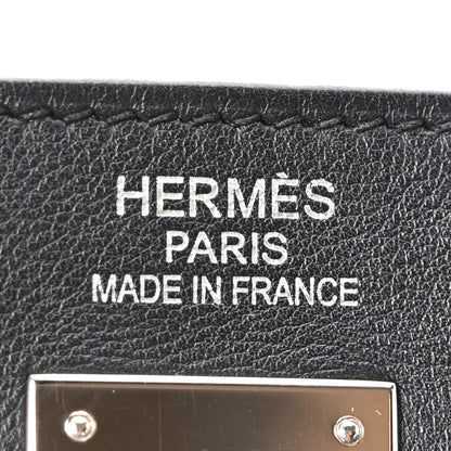 Hermes Swift Kelly Retourne 35 Black 6 of 10