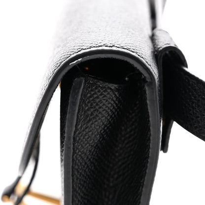 Christian Dior Grained Calfskin Saddle Belt Bag Black 10 of 13