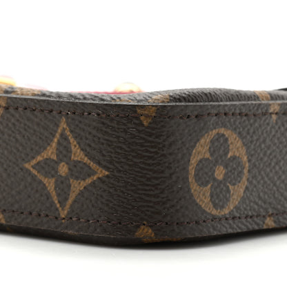 Louis Vuitton Monogram Lovely Birds Pochette Felicie Chain Wallet 8 of 12