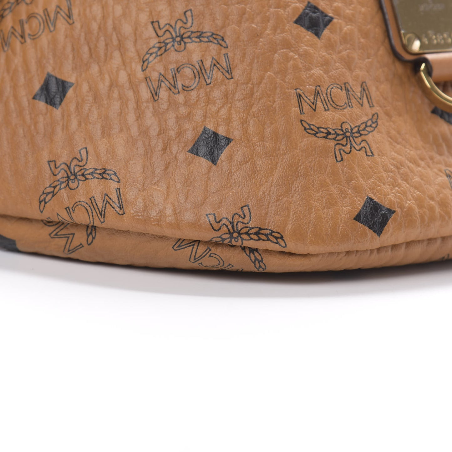 Visetos Small Fusten Belt Bag Cognac