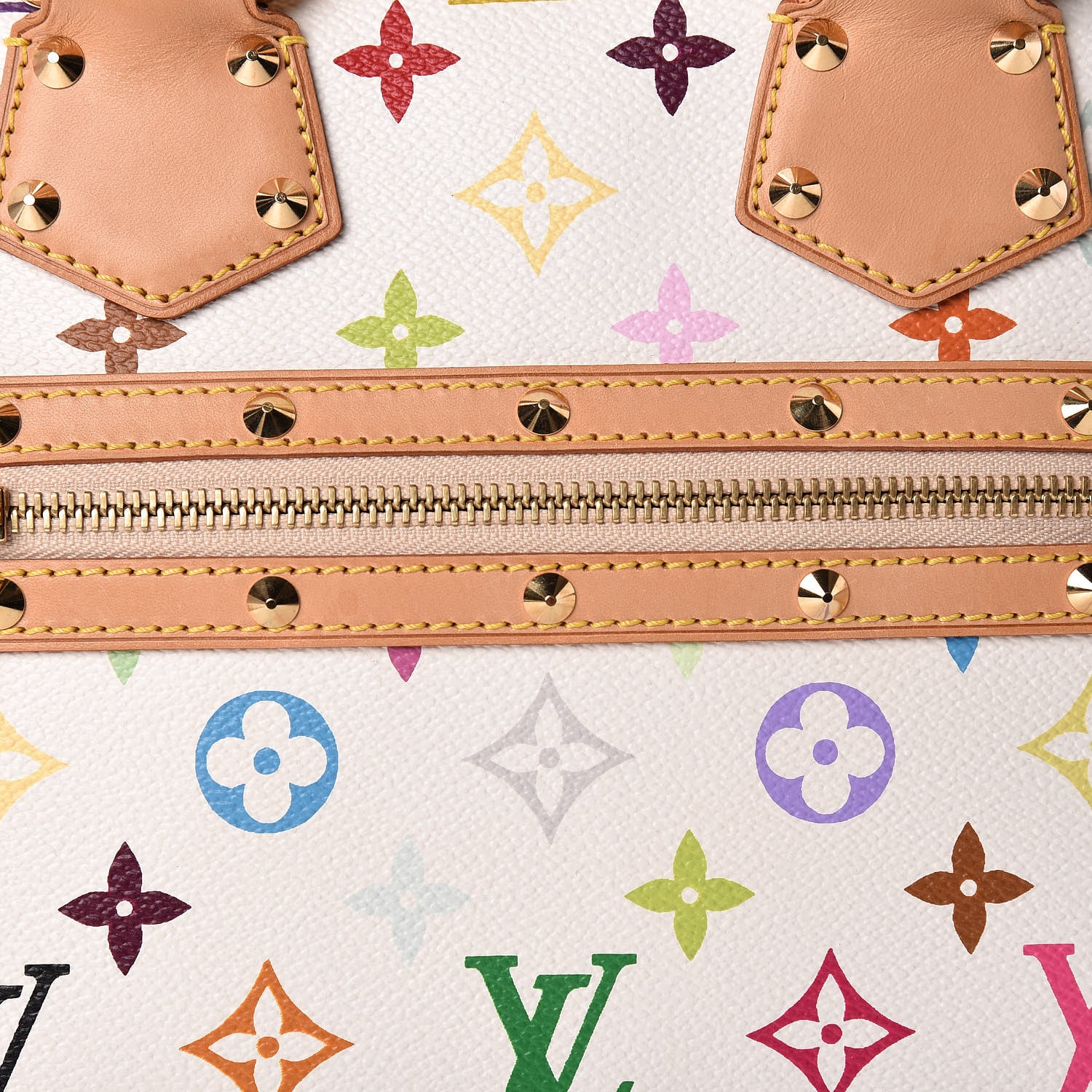 Louis Vuitton Monogram Multicolor Alma White 8 of 19