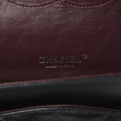 Chanel Caviar Quilted Maxi Double Flap Black 6 of 10