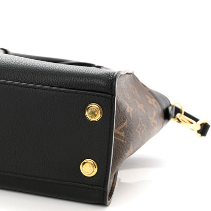 Louis Vuitton Calfskin Monogram On My Side PM Black 9 of 10