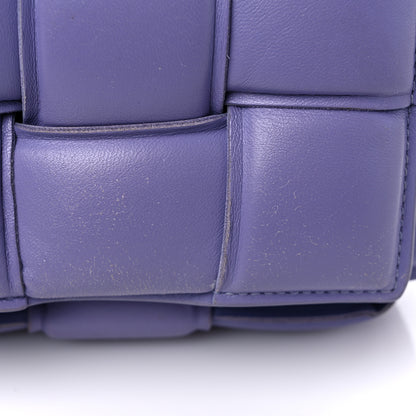 Bottega Veneta Lambskin Maxi Intreccio Padded Chain Cassette Crossbody Bag Lavender 14 of 16